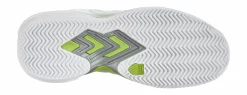 Chaussures De Tennis K-Swiss Women Ultrashot 3 HB White Gray Violet Lime Green -Tennis Gear Soldes 184729498415 95605 no bg no bg