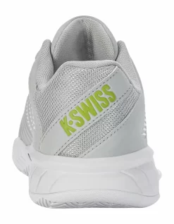 Chaussures De Tennis K-Swiss Women Express Light 3 Gray Violet White Lime Green -Tennis Gear Soldes 184729798562 03403 no bg