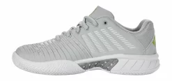 Chaussures De Tennis K-Swiss Women Express Light 3 Gray Violet White Lime Green -Tennis Gear Soldes 184729798562 03404 no bg