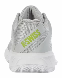 Chaussures De Tennis K-Swiss Women Express Light 3 HB Gray Violet White Lime Green -Tennis Gear Soldes 184730098563 03403 no bg