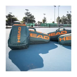 Sac à Dos De Tennis HEAD Pro X Backpack 28L Dark Cyan Fluo Orange -Tennis Gear Soldes 724794627372pro backpack 28l dyfo