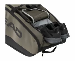 Sac De Tennis HEAD Pro X Racquet Bag 12R Thyme Black -Tennis Gear Soldes 7247947524493 pro x racquet bag xl tybk 4 no bg