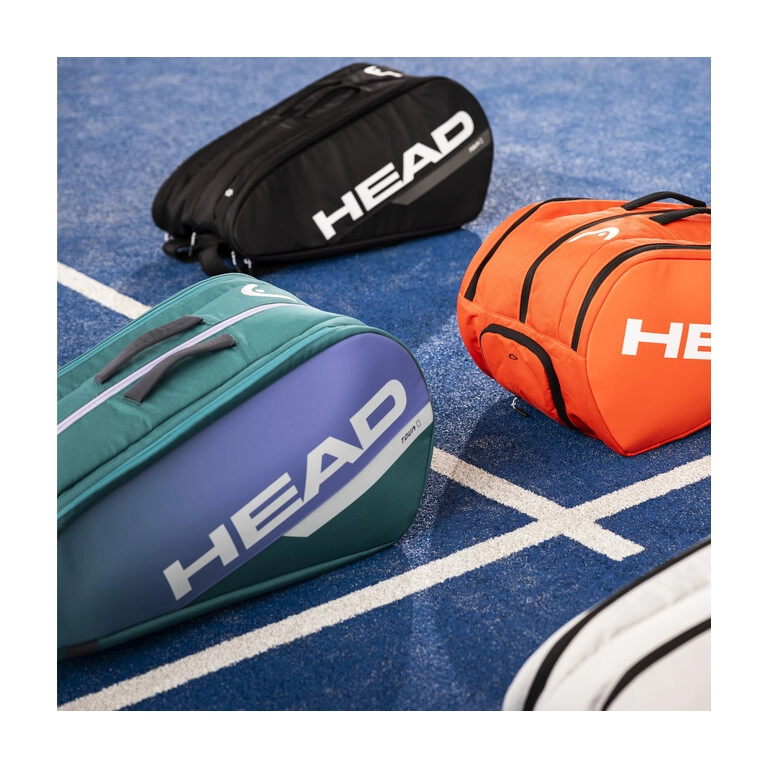 Sac De Padel HEAD Tour Padel Bag L Black White 5 Sac De Padel HEAD Tour Padel Bag L Black White – Image 5