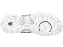 K-Swiss Chaussures De Tennis K Swiss Femme Hypercourt Express 2 Black White Silver -Tennis Gear Soldes 96613 085.05