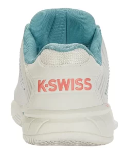 K-Swiss Chaussures De Tennis K Swiss Women Hypercourt Express 2 Blanc Nile Desert Flower -Tennis Gear Soldes 96613 143.03
