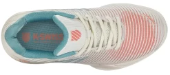 K-Swiss Chaussures De Tennis K Swiss Women Hypercourt Express 2 Blanc Nile Desert Flower -Tennis Gear Soldes 96613 143.06