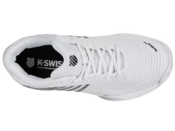 K-Swiss Chaussures De Tennis K Swiss Women Hypercourt Express 2 HB White Black -Tennis Gear Soldes 96614102m 96614 102.06