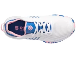 K-Swiss Chaussures De Tennis K Swiss Women Hypercourt Supreme White Star Sapphire Orchid Pink -Tennis Gear Soldes 96615 969.06