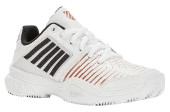 K-Swiss Chaussures De Tennis K Swiss Women Court Express HB White Black Rose Gold -Tennis Gear Soldes 96750 196.01