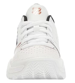 K-Swiss Chaussures De Tennis K Swiss Women Court Express HB White Black Rose Gold -Tennis Gear Soldes 96750 196.02