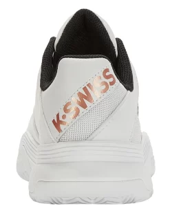 K-Swiss Chaussures De Tennis K Swiss Women Court Express HB White Black Rose Gold -Tennis Gear Soldes 96750 196.03