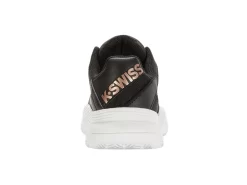 K-Swiss Chaussures De Tennis K Swiss Women Court Express HB Black White Rosegold -Tennis Gear Soldes 96750059m 96750 059.03