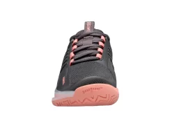 K-Swiss Chaussures De Tennis K Swiss Women Ultrashot 3 Asphalt Peach Amber White -Tennis Gear Soldes 96988 007.02