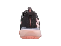 K-Swiss Chaussures De Tennis K Swiss Women Ultrashot 3 Asphalt Peach Amber White -Tennis Gear Soldes 96988 007.03