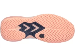 K-Swiss Chaussure De Tennis K Swiss Ultrashot 3 White Peach Nectar Graystone -Tennis Gear Soldes 96988 172.05