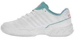 K-Swiss Chaussures De Tennis K Swiss Women Bigshot Light 4 White Niles Desert Flower -Tennis Gear Soldes 96989 109.04