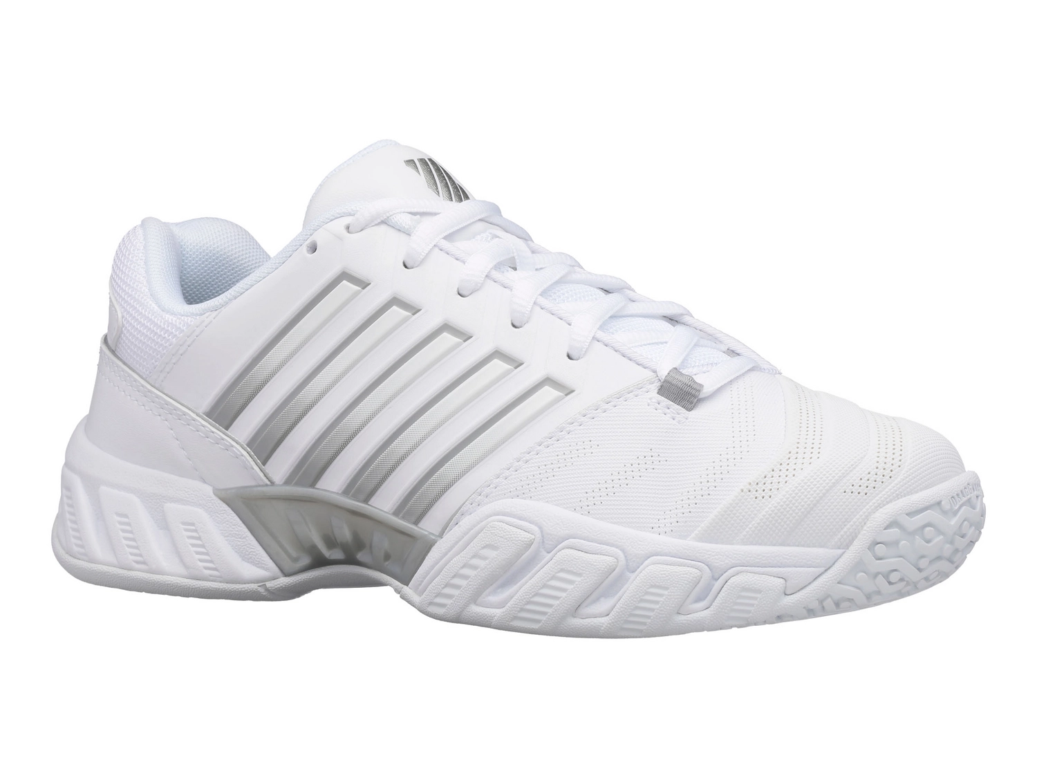 K-Swiss Chaussure De Tennis K Swiss Bigshot Light 4 Omni White High Rise Silver 2 K-Swiss Chaussure De Tennis K Swiss Bigshot Light 4 Omni White High Rise Silver – Image 2