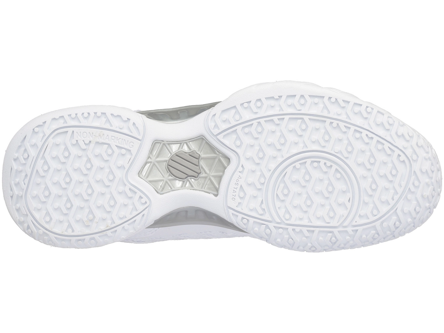 K-Swiss Chaussure De Tennis K Swiss Bigshot Light 4 Omni White High Rise Silver 6 K-Swiss Chaussure De Tennis K Swiss Bigshot Light 4 Omni White High Rise Silver – Image 6