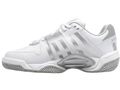 K-Swiss Chaussures De Tennis K Swiss Women Accomplish IV White Vapor Blue Silver -Tennis Gear Soldes 97387 974.04