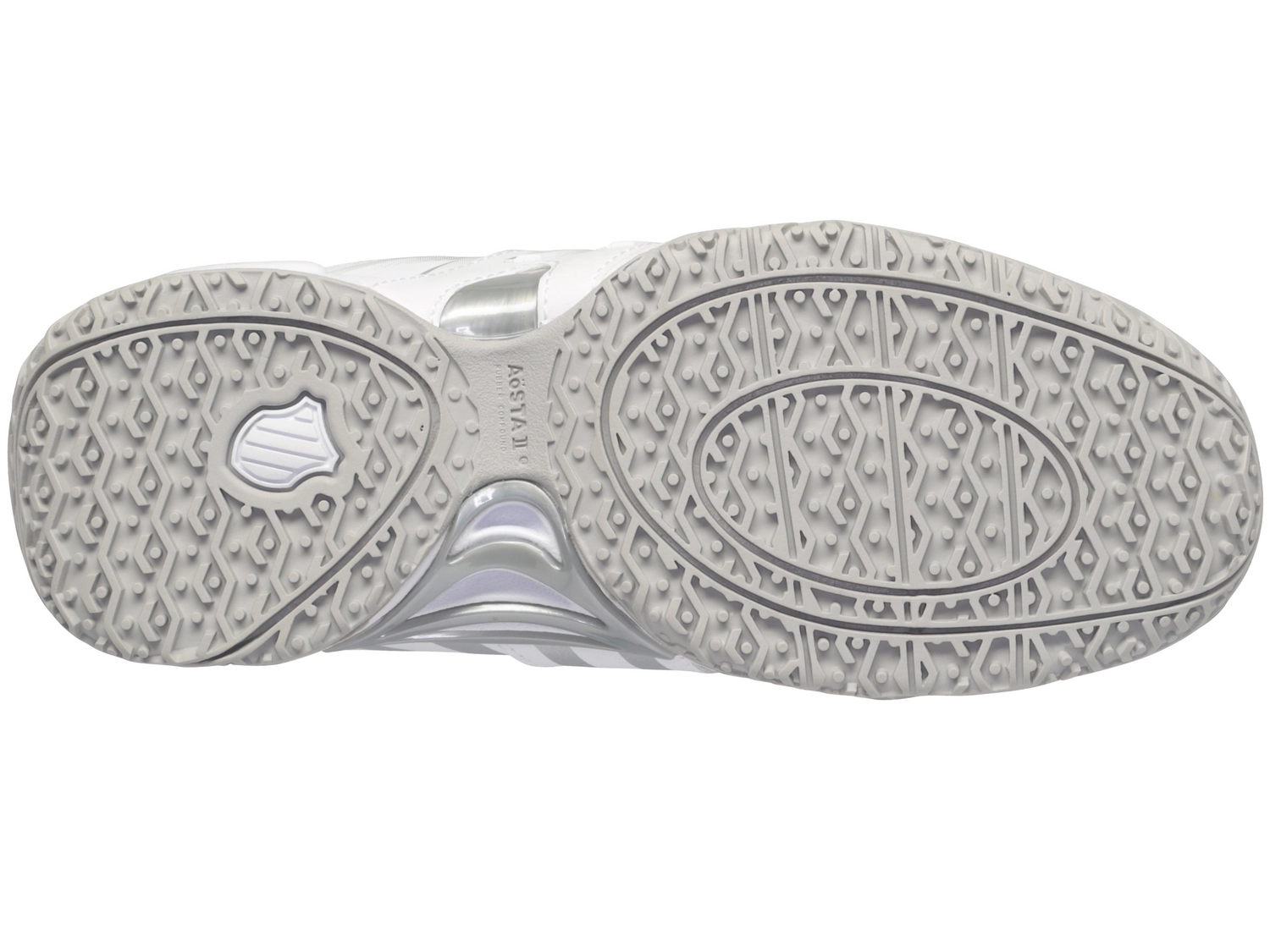 K-Swiss Chaussures De Tennis K Swiss Women Accomplish IV Omni White Vapor Blue Silver 6 K-Swiss Chaussures De Tennis K Swiss Women Accomplish IV Omni White Vapor Blue Silver – Image 6