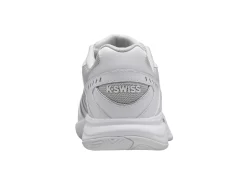 K-Swiss Chaussures De Tennis K Swiss Women Receiver V White Vapor Blue Silver -Tennis Gear Soldes 97393 974.03