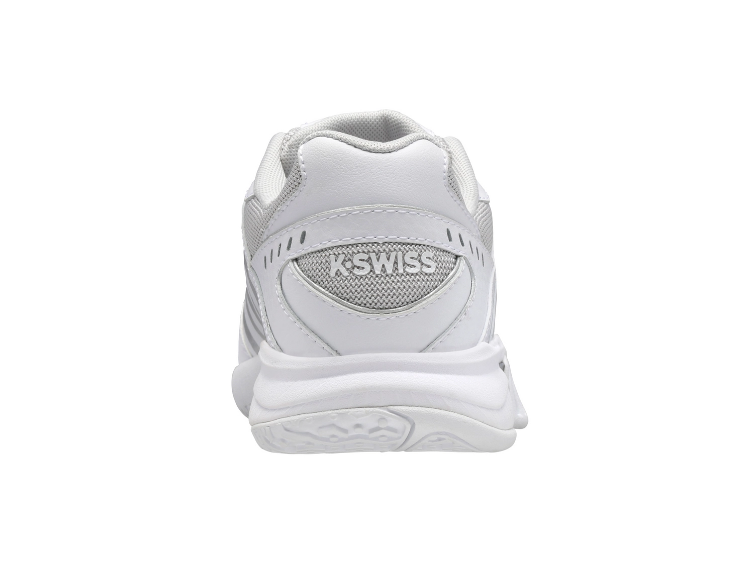 K-Swiss Chaussures De Tennis K Swiss Women Receiver V Omni White Vapor Blue Silver 4 K-Swiss Chaussures De Tennis K Swiss Women Receiver V Omni White Vapor Blue Silver – Image 4