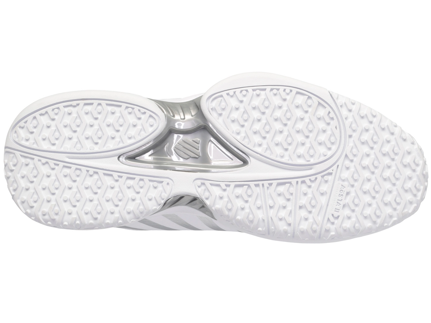 K-Swiss Chaussures De Tennis K Swiss Women Receiver V Omni White Vapor Blue Silver 6 K-Swiss Chaussures De Tennis K Swiss Women Receiver V Omni White Vapor Blue Silver – Image 6