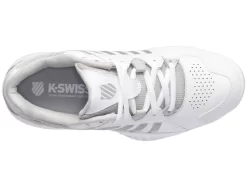 K-Swiss Chaussures De Tennis K Swiss Women Receiver V Omni White Vapor Blue Silver 13 K-Swiss Chaussures De Tennis K Swiss Women Receiver V Omni White Vapor Blue Silver -Tennis Gear Soldes 97394 974.06