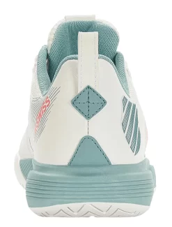 K-Swiss Chaussures De Tennis K Swiss Women Ultrashot Team Blanc Nile Desert Flower -Tennis Gear Soldes 97395 143.03