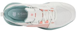 K-Swiss Chaussures De Tennis K Swiss Women Ultrashot Team Blanc Nile Desert Flower -Tennis Gear Soldes 97395 143.06
