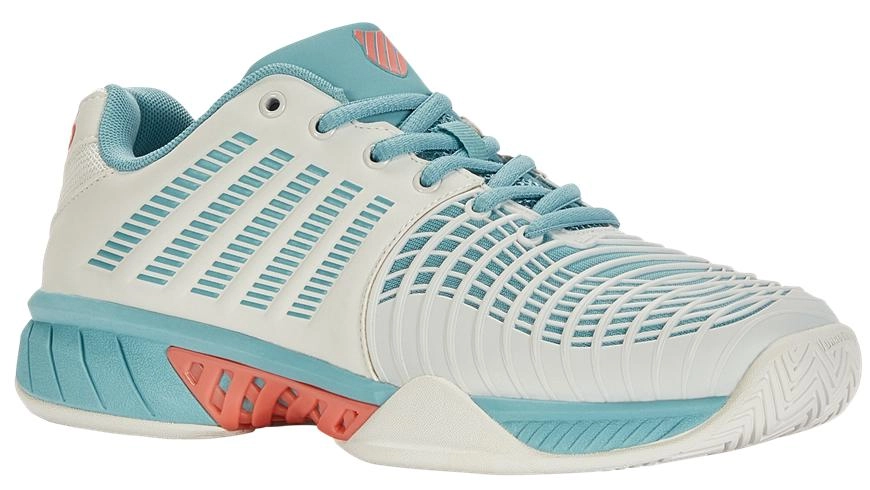 K-Swiss Chaussures De Tennis K Swiss Women Express Light 3 Blanc Nile Desert Flower 1 K-Swiss Chaussures De Tennis K Swiss Women Express Light 3 Blanc Nile Desert Flower