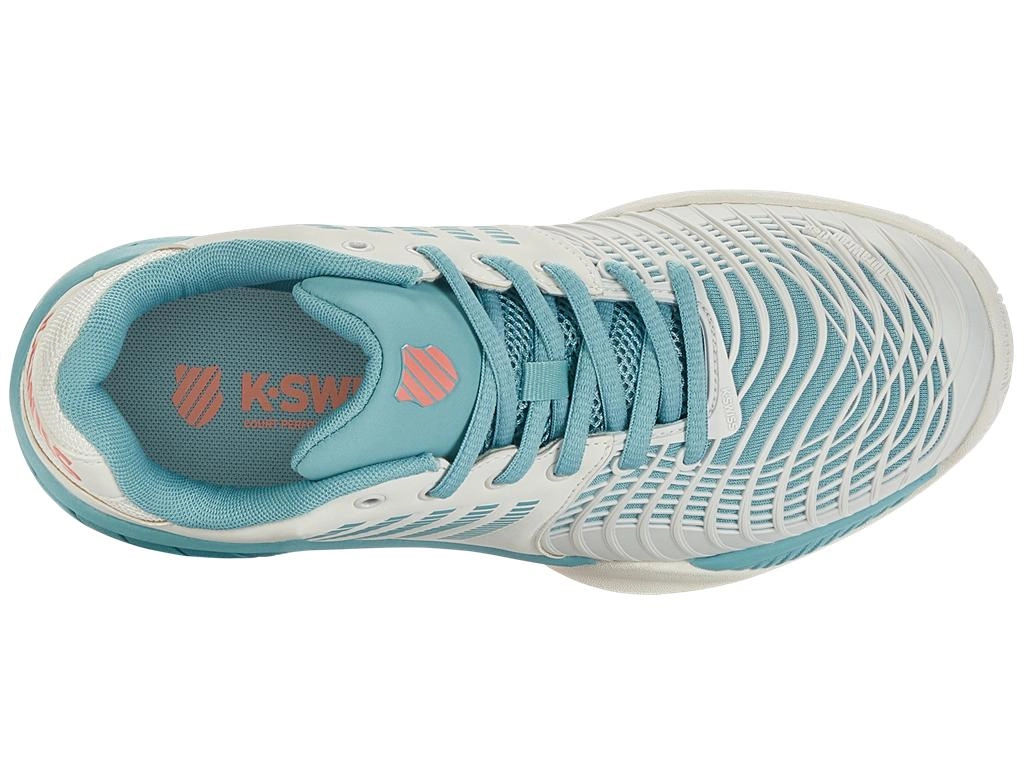K-Swiss Chaussures De Tennis K Swiss Women Express Light 3 Blanc Nile Desert Flower 6 K-Swiss Chaussures De Tennis K Swiss Women Express Light 3 Blanc Nile Desert Flower – Image 6