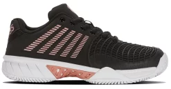 K-Swiss Chaussures De Tennis K Swiss Women Express Light 3 HB Black Steel Grey Rose Gold