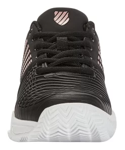 K-Swiss Chaussures De Tennis K Swiss Women Express Light 3 HB Black Steel Grey Rose Gold -Tennis Gear Soldes 98563 049.02