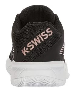 K-Swiss Chaussures De Tennis K Swiss Women Express Light 3 HB Black Steel Grey Rose Gold -Tennis Gear Soldes 98563 049.03