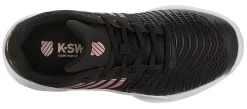 K-Swiss Chaussures De Tennis K Swiss Women Express Light 3 HB Black Steel Grey Rose Gold -Tennis Gear Soldes 98563 049.06