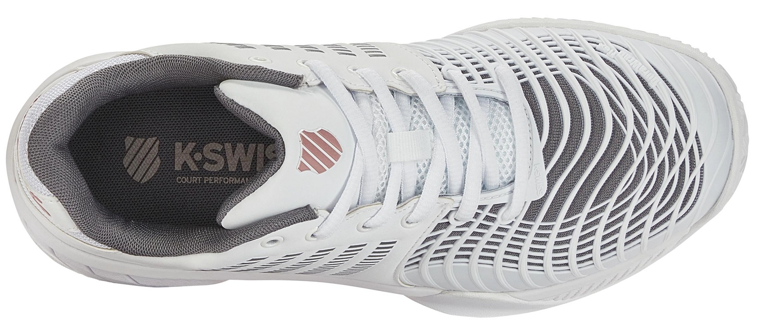 K-Swiss Chaussures De Tennis K Swiss Women Express Light 3 HB White Black Rose Gold 7 K-Swiss Chaussures De Tennis K Swiss Women Express Light 3 HB White Black Rose Gold – Image 7