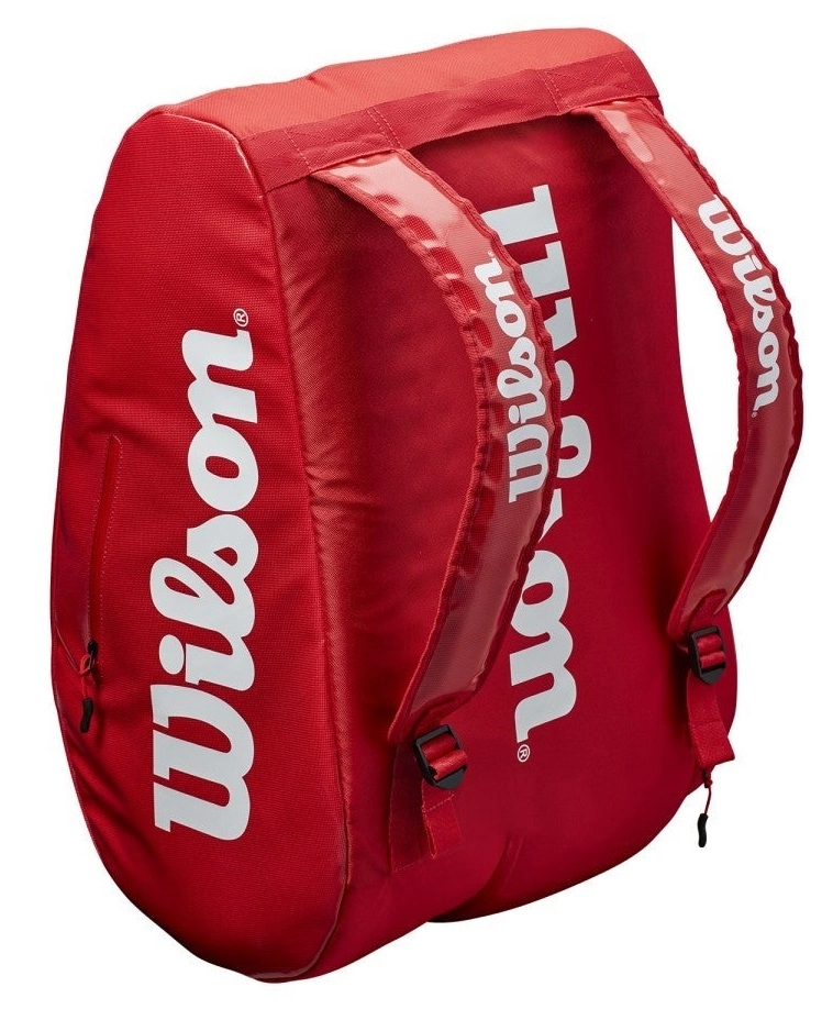 Sac De Padel Wilson Super Tour Bag Red 3 Sac De Padel Wilson Super Tour Bag Red – Image 3