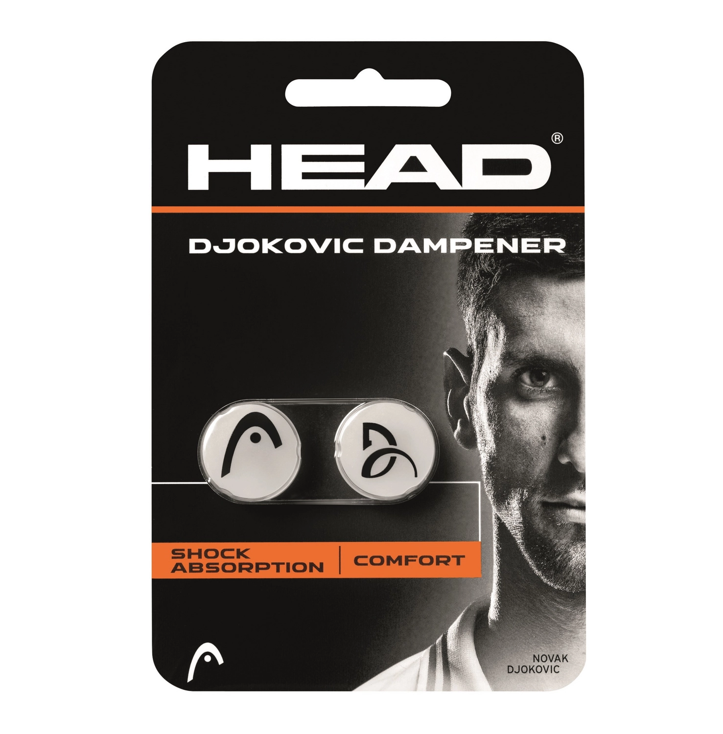 Head Anti-vibrateur HAED Djokovic Dampener WH (2 Pièces) 1 Head Anti-vibrateur HAED Djokovic Dampener WH (2 Pièces)