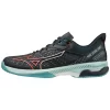 Chaussures De Tennis Mizuno Hommes Wave Exceed Tour 5AC Bleu Collégial Soleil Tanager Turquoise